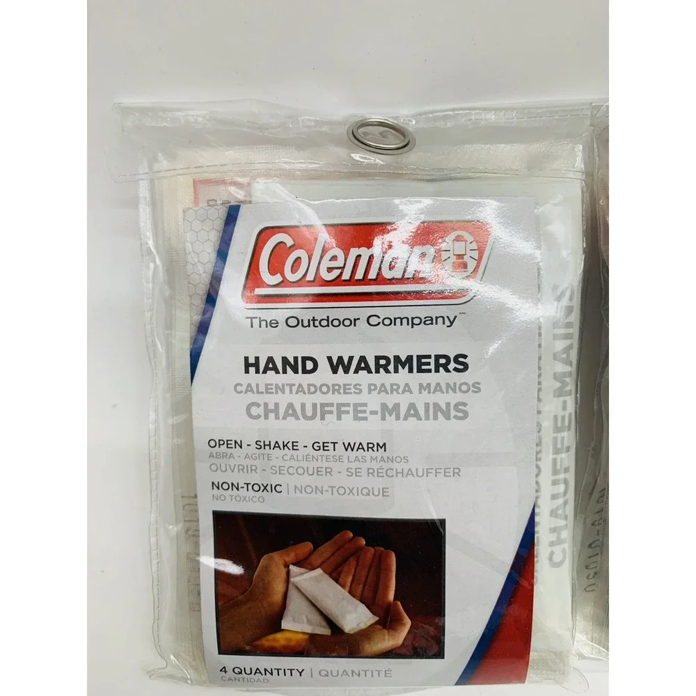 Lot of 3‎ Coleman Hand Warmers 4 Packs (8 Total) - Buy More And Save More New